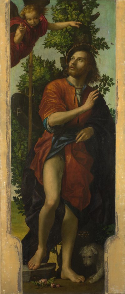 St. Roch, 1518 tekijältä Paolo Morando