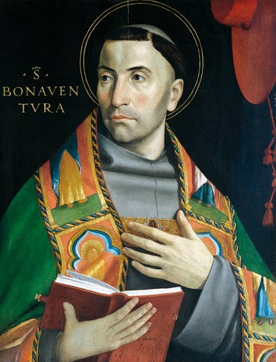 St Bonaventure (1221-74) tekijältä Paolo Morando Cavazzola