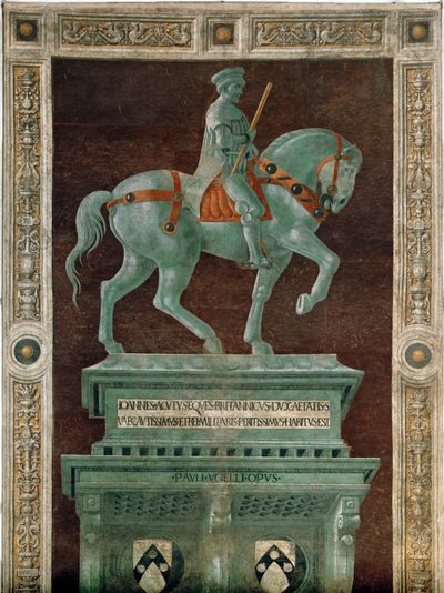Condottiere John Hawk ... tekijältä Paolo Uccello