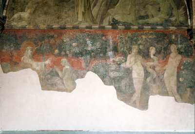 Genesis, Eevan luominen ja perisynti - Fresko tekijältä Paolo Uccello