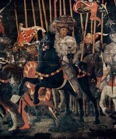 San Romanon taistelu vuonna 1432 ... tekijältä Paolo Uccello
