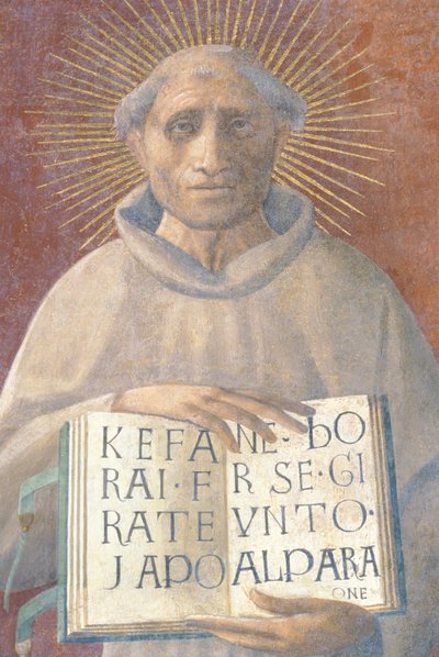 Siunattu Jacopone da Todi tekijältä Paolo Uccello
