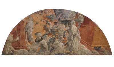 The Flood and Waters Subsiding, c. 1440. tekijältä Paolo Uccello