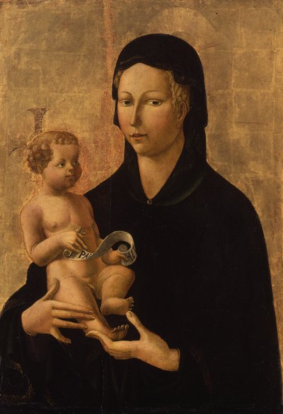 Neitsyt Maria ja Jeesus-lapsi tekijältä Paolo Uccello