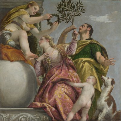 Happy Union lähettäjältä: Four Allegories of Love, ca. 1575 tekijältä Paolo Veronese