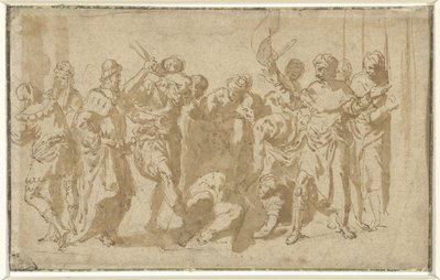 Pyhän Sebastianin marttyyrikuolema (?) tekijältä Paolo Veronese
