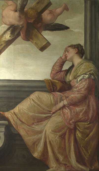 Pyhän Helenan unelma, n. 1570 tekijältä Paolo Veronese