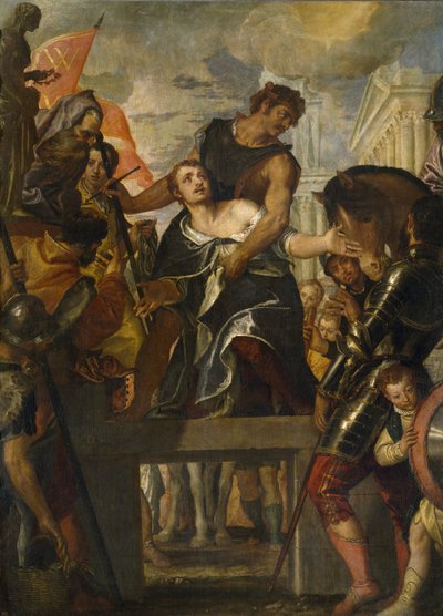 Saint Menasin marttyyrikuolema tekijältä Paolo Veronese
