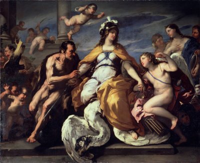 "Rakkaus ja paheet riisuvat aseista tuomion", 1600-luvun loppu tai 1700-luvun alku tekijältä Paolo de