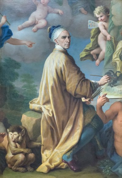Omakuva, post 1714, Paolo de Matteis (öljy kankaalle) tekijältä Paolo di Matteis