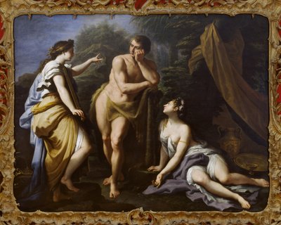 Herkuleen valinta, 1712 tekijältä Paolo di Matteis