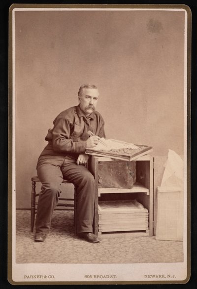 Fred Matherin muotokuva 1833-1900, ennen vuotta 1887. tekijältä Parker and Co