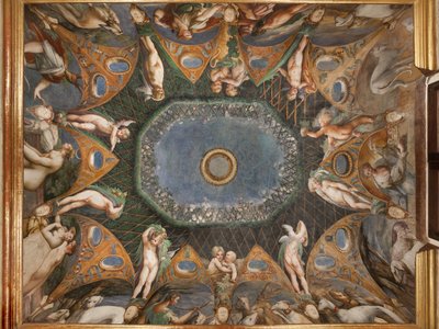 Dianan ja Actaeonin huone tekijältä Parmigianino