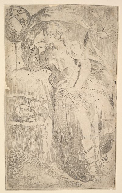Astrologia, 1500-luvun alku. tekijältä Parmigianino