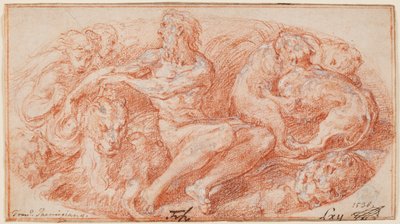 Daniel in der Löwengrube tekijältä Parmigianino
