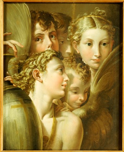 Viisi enkeliä tekijältä Parmigianino