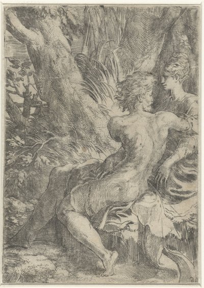 Rakkaus Pariskunta tekijältä Parmigianino