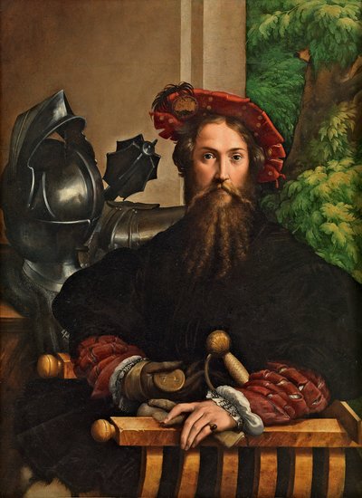 Galeazzo Sanvitalen muotokuva, 1524. tekijältä Parmigianino