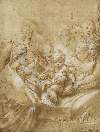 Ympärileikkaus, 1500-luvun ensimmäinen puolisko. tekijältä Parmigianino