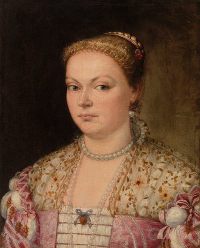 Naisen muotokuva tekijältä Parrasio Micheli, Veronese (Paolo Caliari)