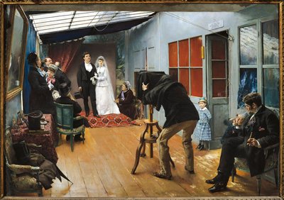 Häät Valokuvaajan luona tekijältä Pascal Adolphe Jean Dagnan Bouveret