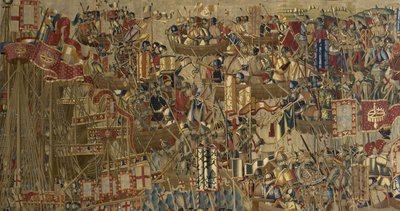 Pastranan kuvakudokset, Tournain valmistus, luultavasti Passchier Grenierin työpajasta, n. 1471 - 1475 (kuvakudos). tekijältä Pasquier (workshop of) Grenier