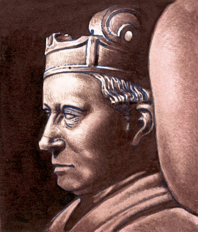 Karl VI. von Frankreich von Pat (1907-95) Nicolle