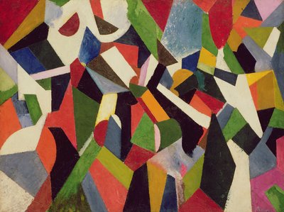Kokoonpano II, n. 1916 tekijältä Patrick Henry Bruce