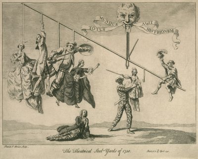 Teatterin teräspihat vuodelta 1750 kaiverruskaiverrus tekijältä Patrick OBrian