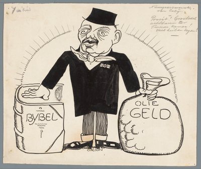 Colinin uudenvuoden toivotus Colijnin uudenvuodentoivotus (otsikko esineessä) tekijältä Patricq Kroon (signed by artist)