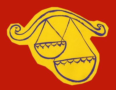 Horoskooppi: asteikon merkki. tekijältä Patrizia La Porta