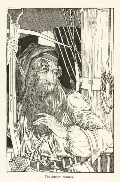 Rime of the Ancient Mariner (kaiverrus) tekijältä Patten Wilson