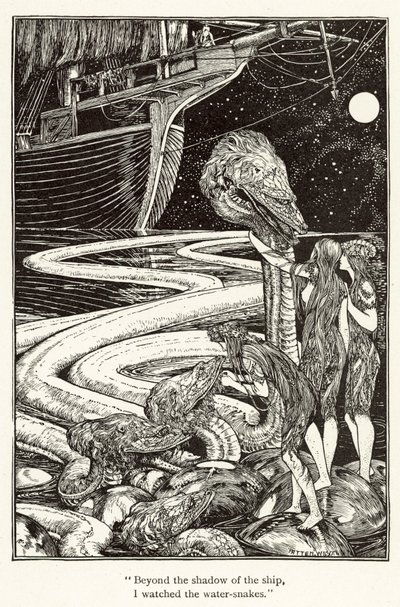 Rime of the Ancient Mariner (kaiverrus) tekijältä Patten Wilson