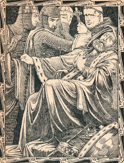 Kuningas Johanneksen kuolema, 1902 tekijältä Patten Wilson