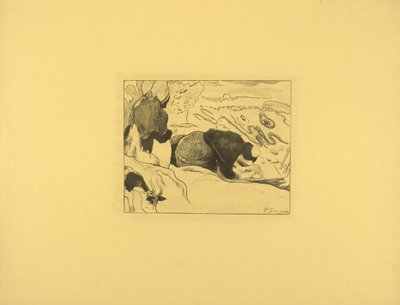 Pesukoneet tekijältä Paul Gauguin