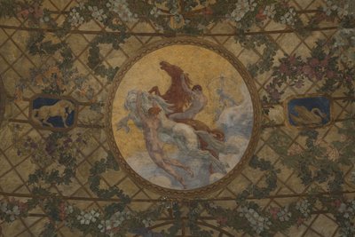 Vallankumouskalenterin kuukaudet: Prairial, vuosina 1909-1910 (arkkitehtoninen sisustus). tekijältä Paul Albert Baudouin