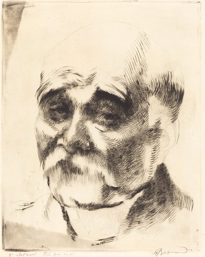 Georges Clemenceau, 1917. tekijältä Paul Albert Besnard
