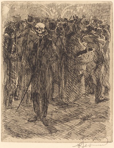 Ihmisjoukossa väkijoukossa, 1900. tekijältä Paul Albert Besnard
