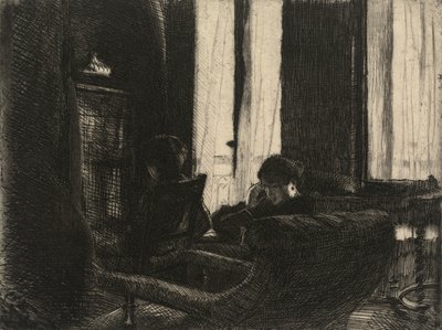 Intimiteetti Intimiteetti, 1889. tekijältä Paul Albert Besnard