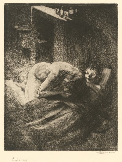 Kurjuus Kurjuus, c. 1886. tekijältä Paul Albert Besnard