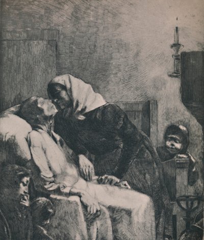 Kaiken loppu, 1883, 1946 tekijältä Paul Albert Besnard