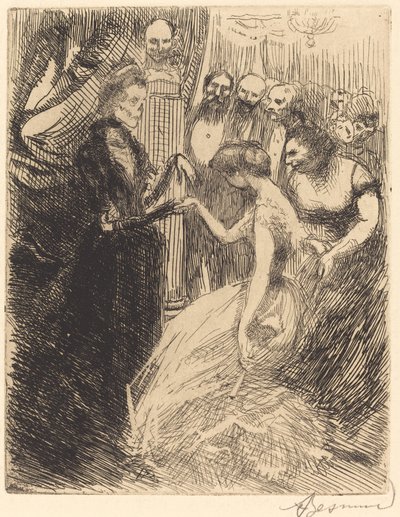 Esitys Esitys, 1900. tekijältä Paul Albert Besnard