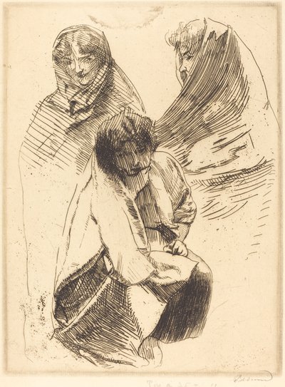 Three Veiled Women Three Veiled Women, 1899. finlandès tekijältä Paul Albert Besnard
