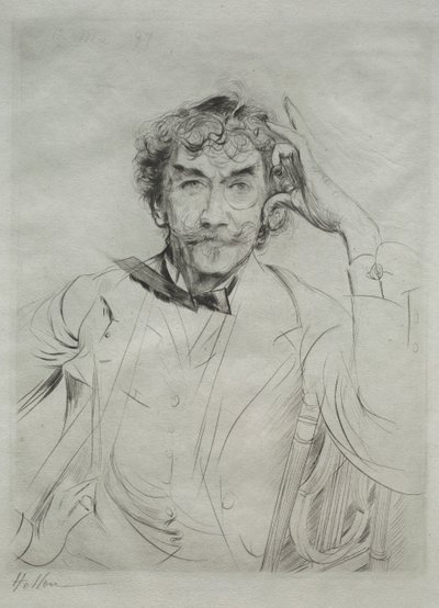 James MacNeill Whistler tekijältä Paul Cesar Helleu