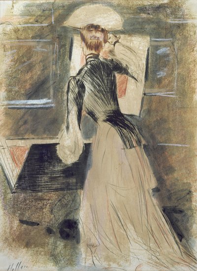 Madeleine Carlier tekijältä Paul Cesar Helleu