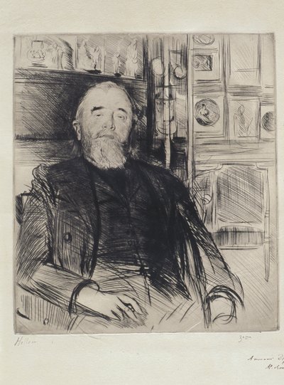 Alexis Rouartin muotokuva tekijältä Paul Cesar Helleu
