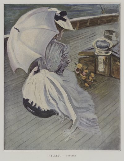 Songerie (unelma) tekijältä Paul Cesar Helleu