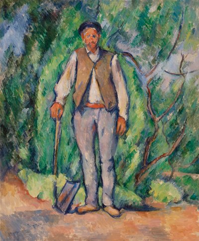 Puutarhuri (puutarhuri) tekijältä Paul Cézanne