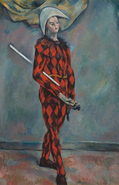 Harlekiini tekijältä Paul Cézanne