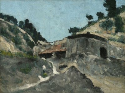 Maisema ja vesimylly tekijältä Paul Cézanne
